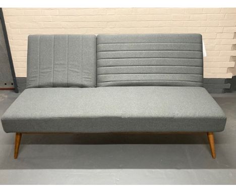 Calvers &amp; Suvdal : A Snooze sofa bed, 2.5 seater, antrazite grey, width 190 cm, new and boxed.