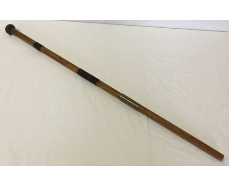 A 19th century sword stick.