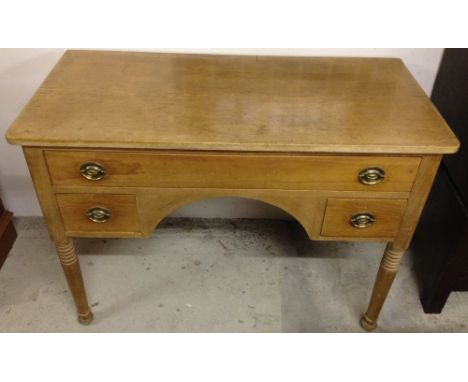 A vintage pine dressing table. 106cm wide.