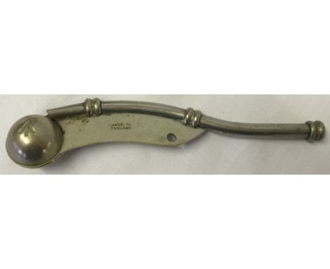Naval Bosun's call/whistle with War Dept arrow.