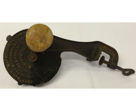 A vintage kitchenalia marmalade cutter 'The Rapid' by Follows & Bate Ltd.