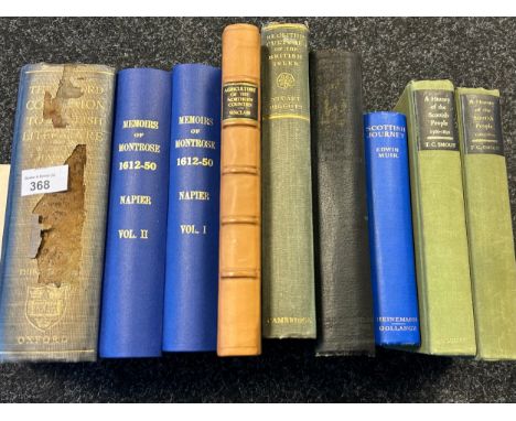 A collection of historical books to include history of the Scottish people Vol 1&amp;2, by Snout. T.C - London 1969, The Neol