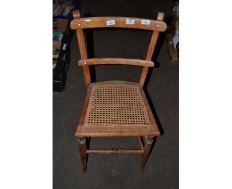 SINGLE WOODEN STICK BACK CHAIR