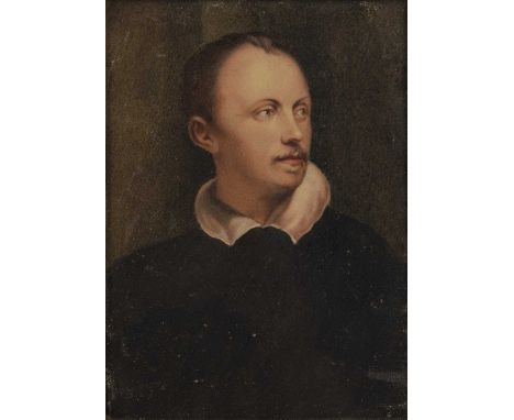 Ambrose Fidley of York Portrait of a gentleman, watercolour, 19.5 x 14cm Inscribed verso 'A copy in watercolour of the Velasq