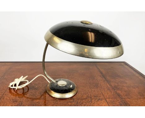 DESK LAMP, mid 20th century German, Bauhaus, by Helo Leuchen. 