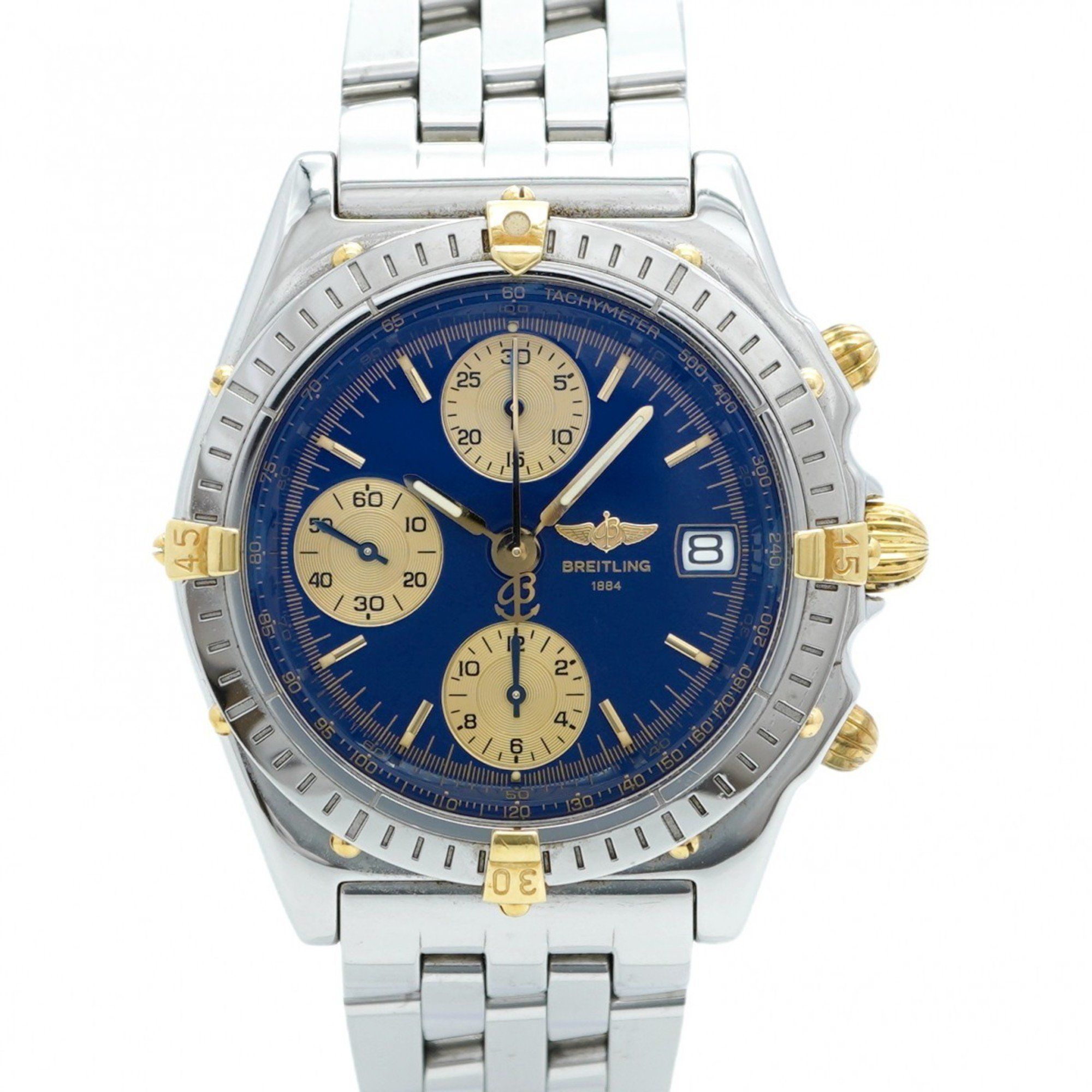 Breitling Chronomat Bicolor B13050.1 Blue Dial Men's Watch