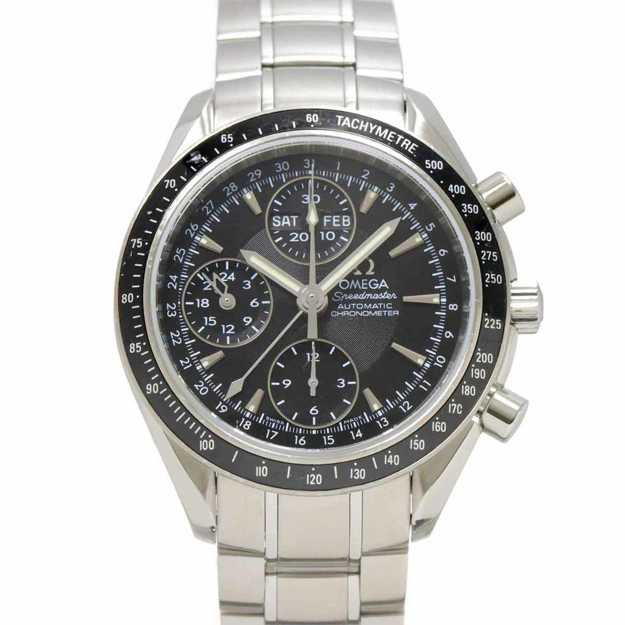 OMEGA Speedmaster Triple Calendar 3220 50 Men's Watch Black Automatic