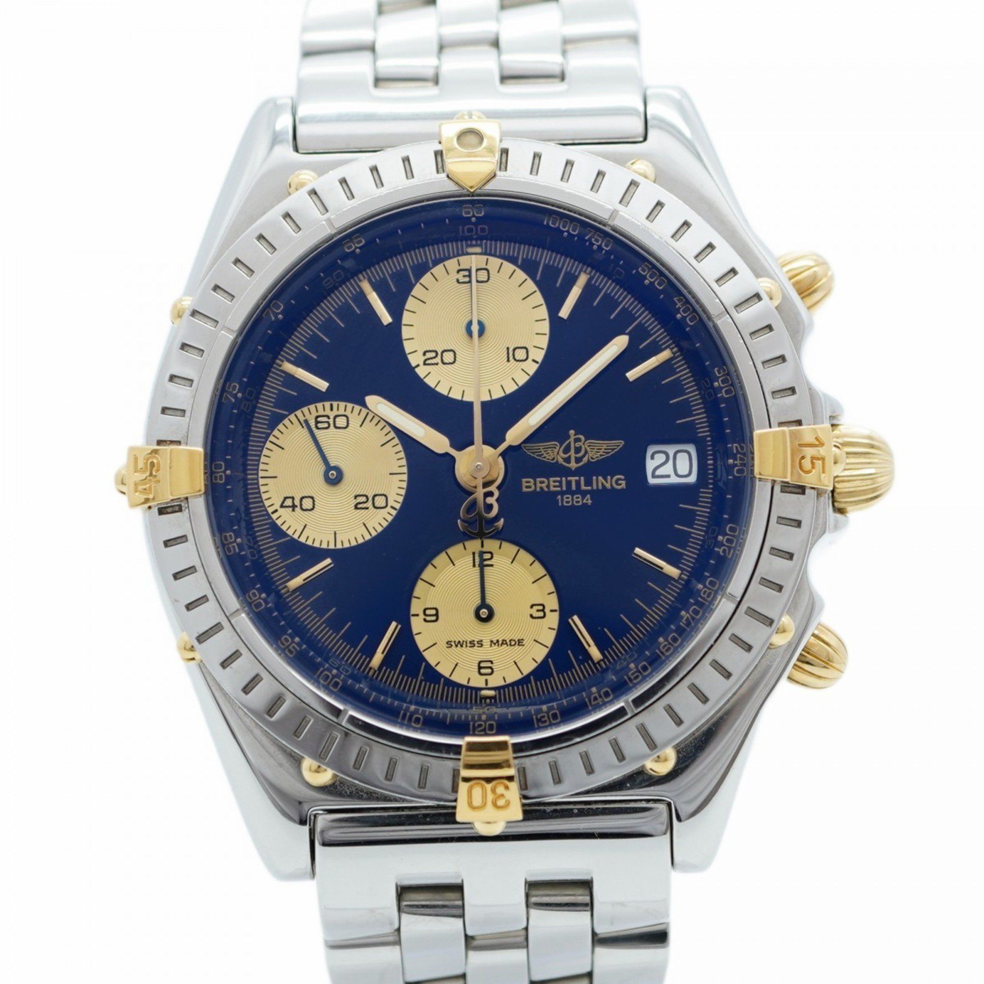 Breitling Bicolor B13050 Blue Dial Men's Watch