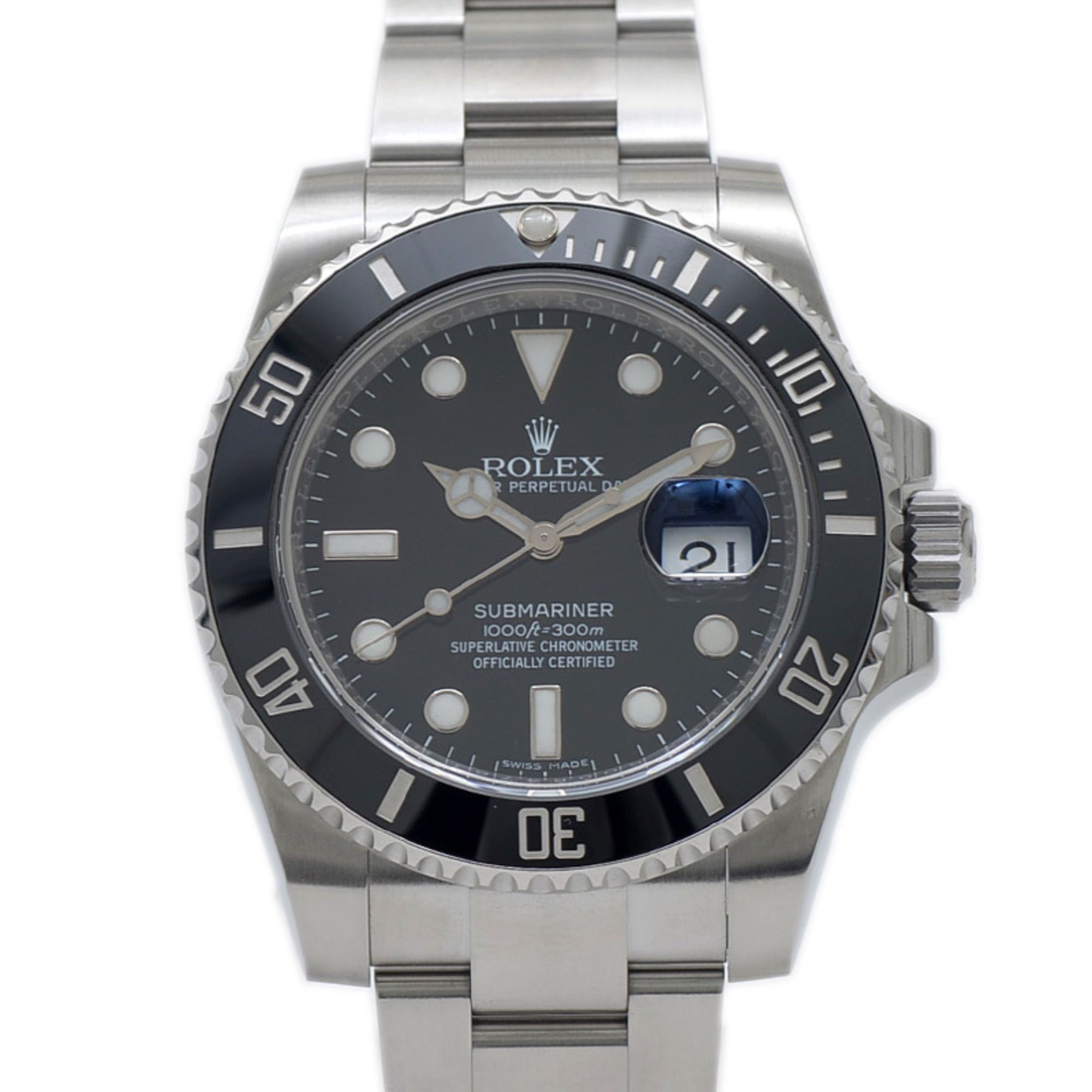 Rolex Submariner Date 116610LN Black Dial Random Serial Number Men's Watch BP