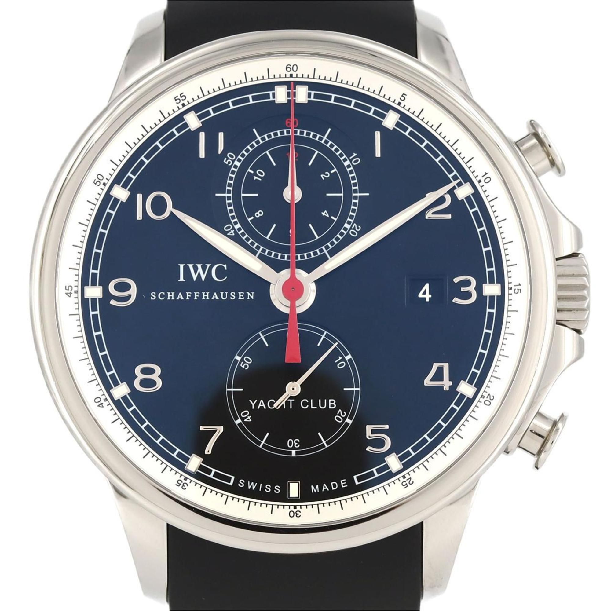 IWC Portuguese Yacht Club Chronograph IW390210 SS Wristwatch Automatic