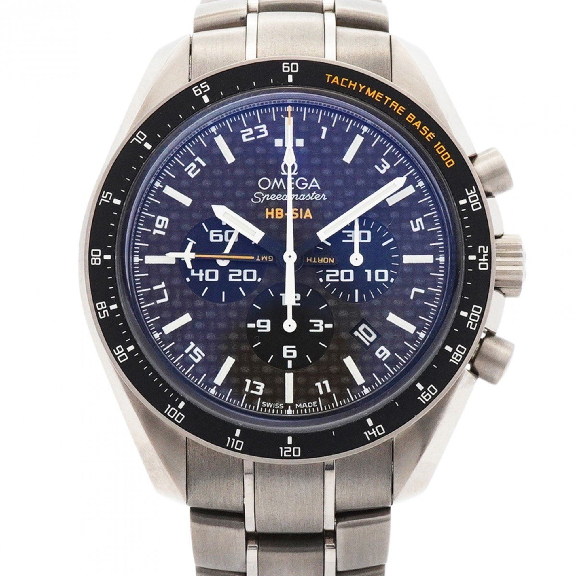 Omega Speedmaster 321.90.44.52.01.001 Black Dial Men's Watch