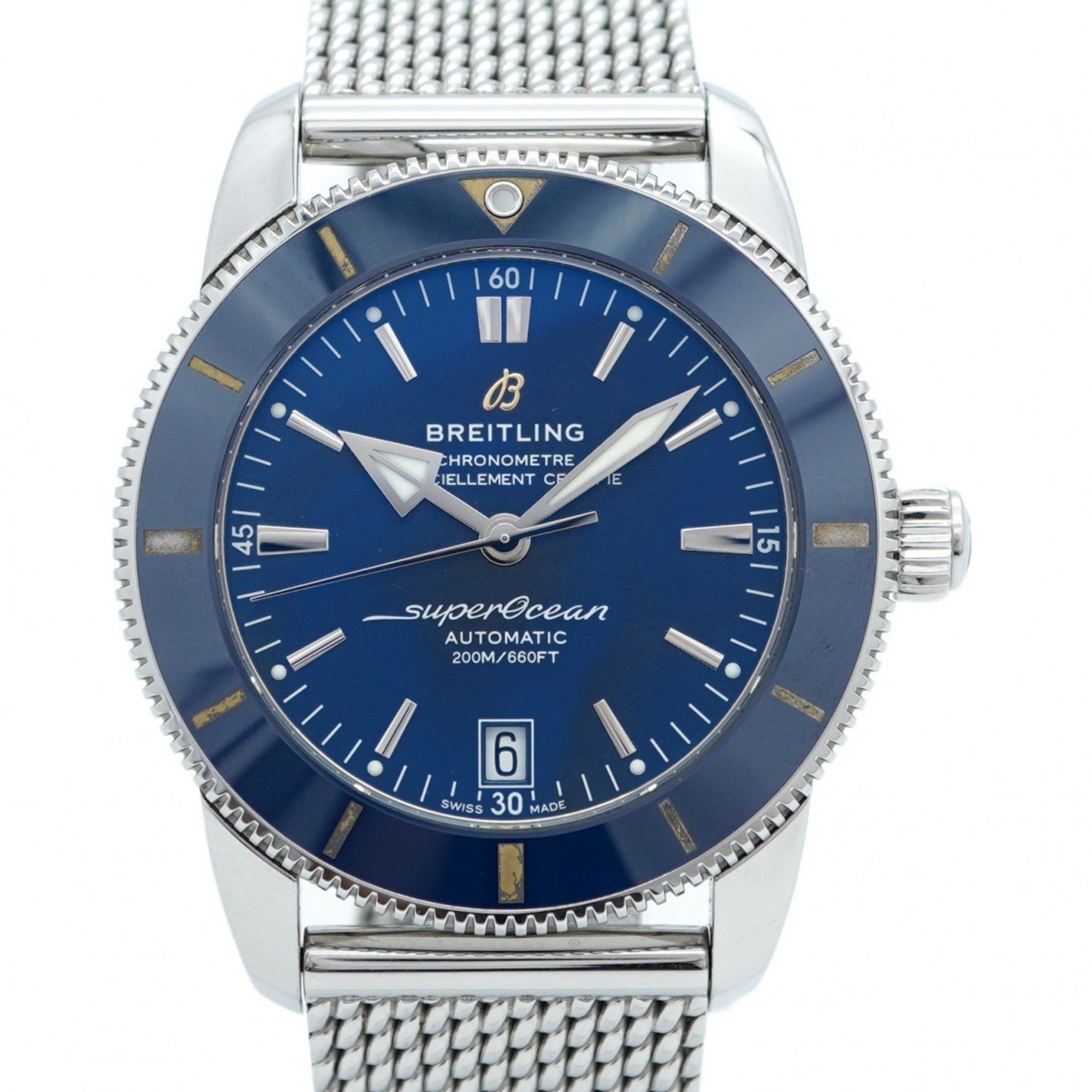 Breitling Superocean Heritage II AB2010 Blue Dial Men's Watch