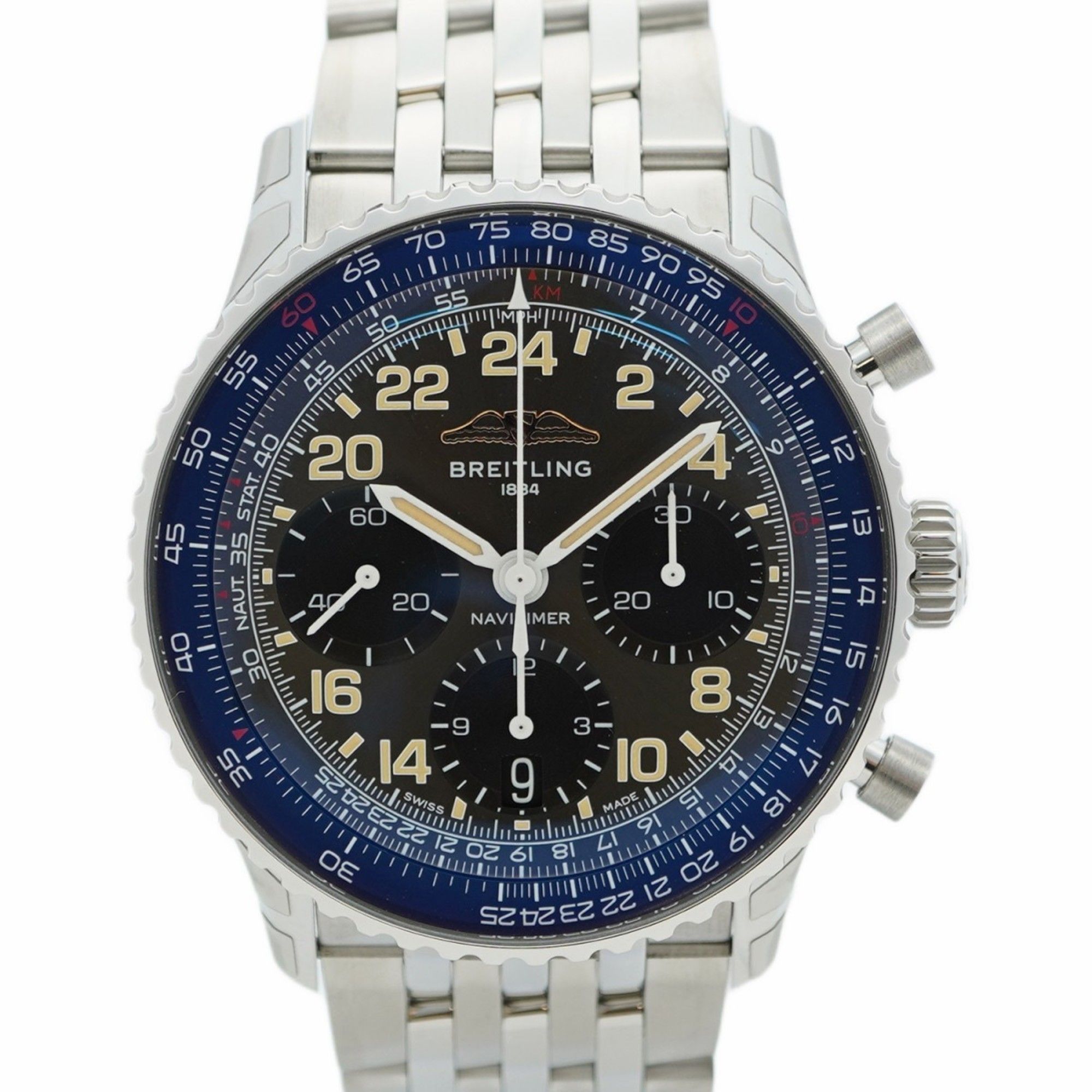 Breitling Navitimer Cosmonaut PB0230 Gray Dial Men's Watch