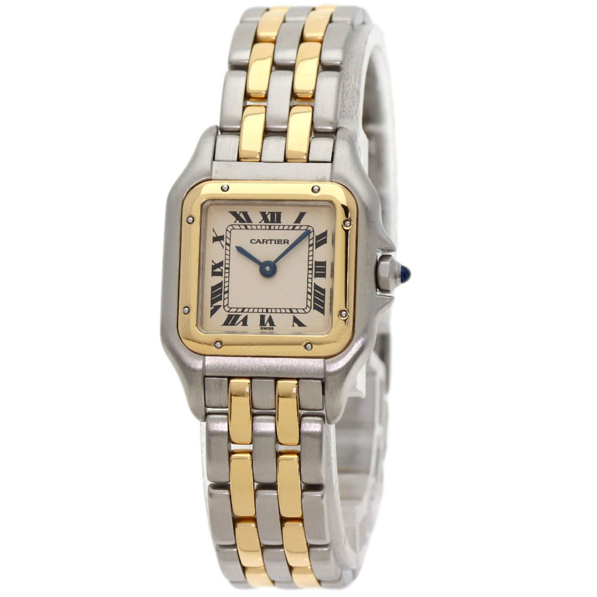 Cartier W25029B6 Panthere SM 2-row Watch in Stainless Steel/SSx18KYG for Women