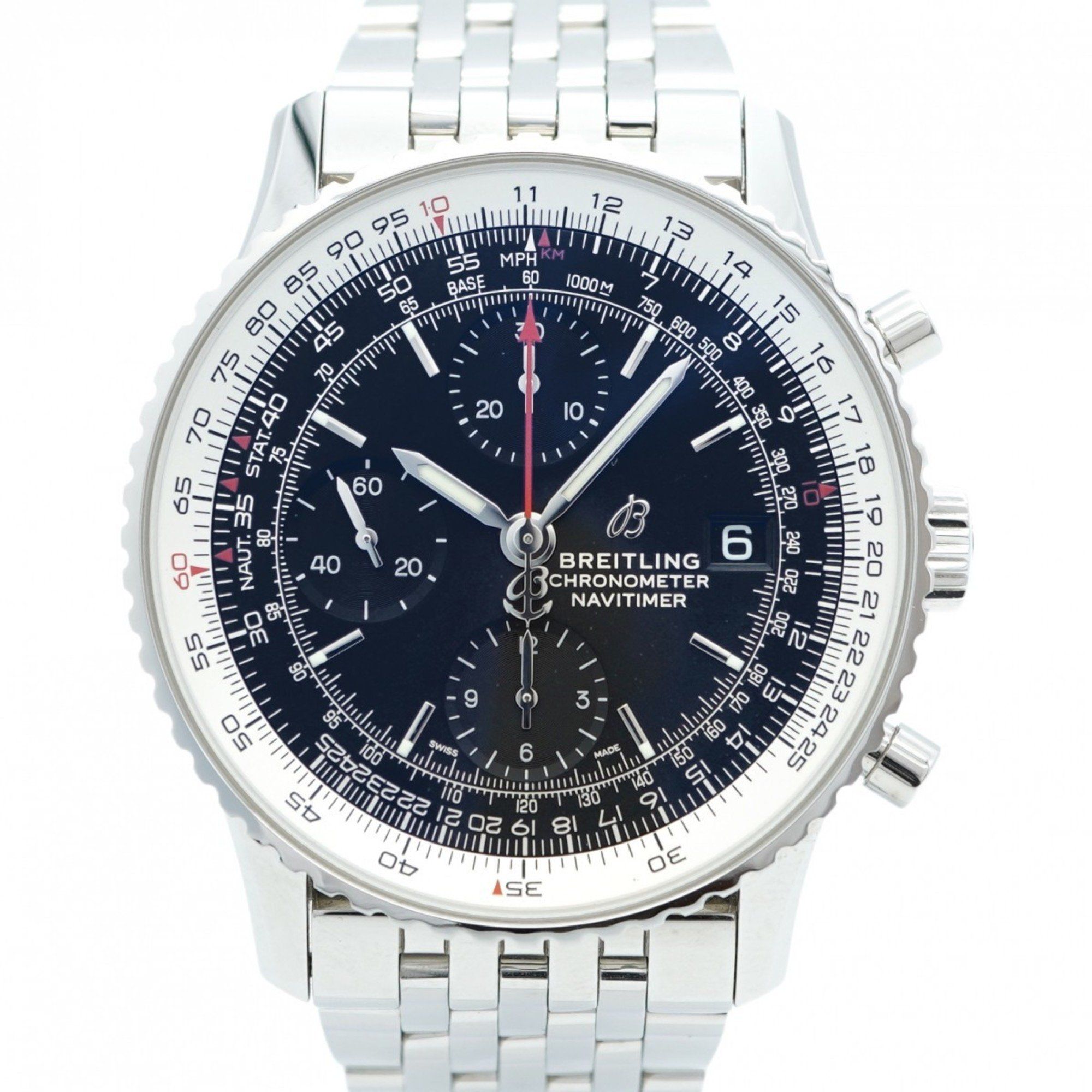 Breitling Navitimer 1 A13324121B1A1 Black Dial Men's Watch
