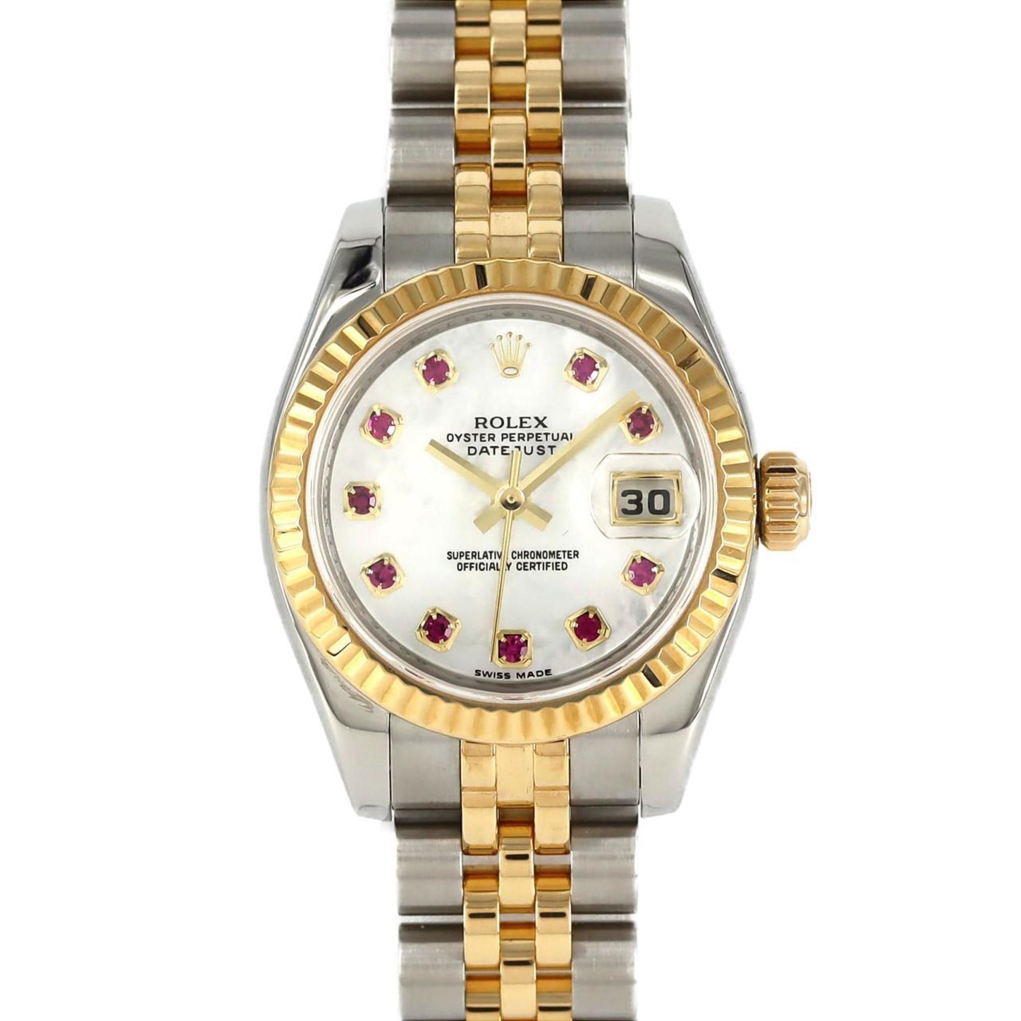 Rolex Datejust 179173NGR SSxYG Wristwatch Automatic V-Serial