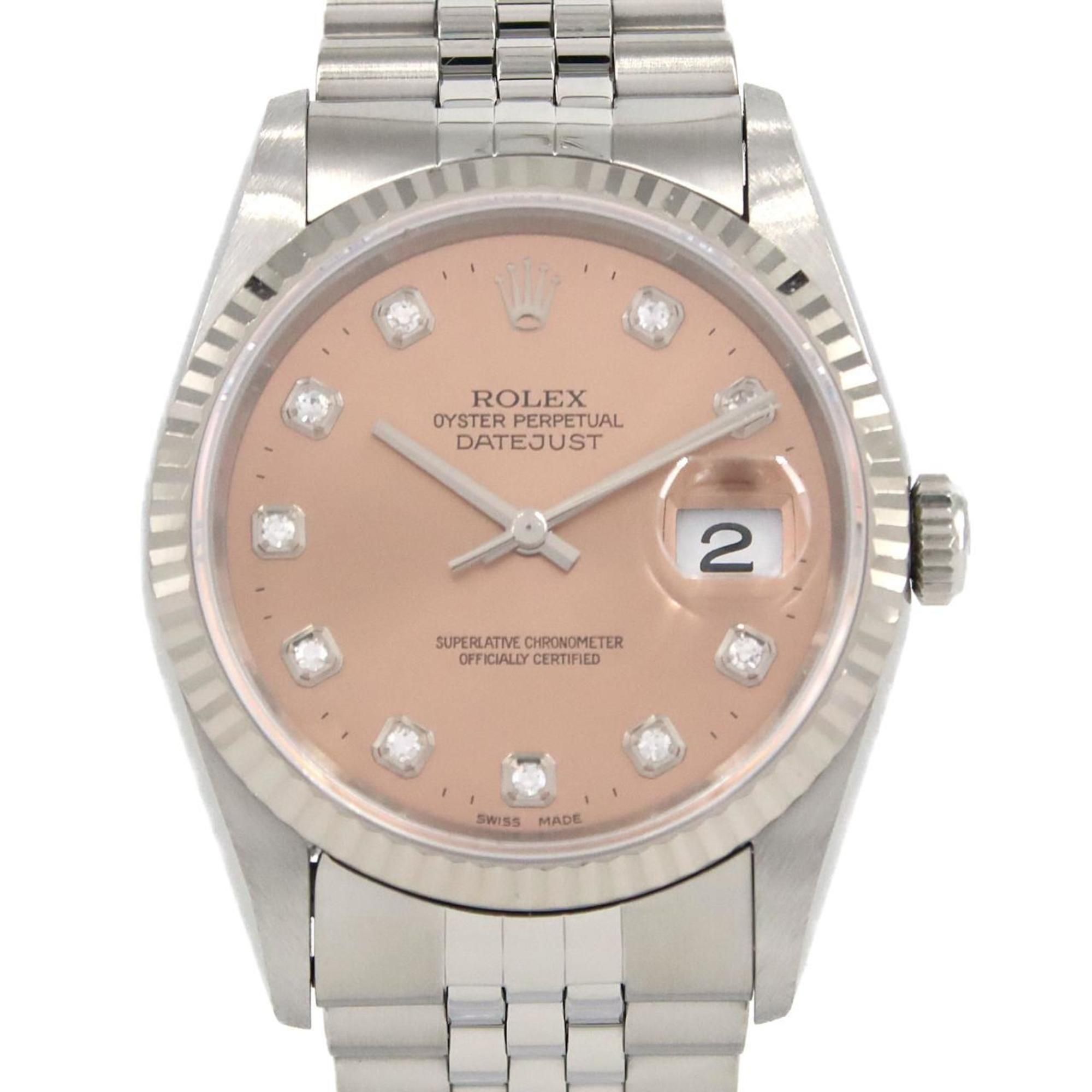 Rolex Datejust 16234G SSxWG Automatic W-Serial Number