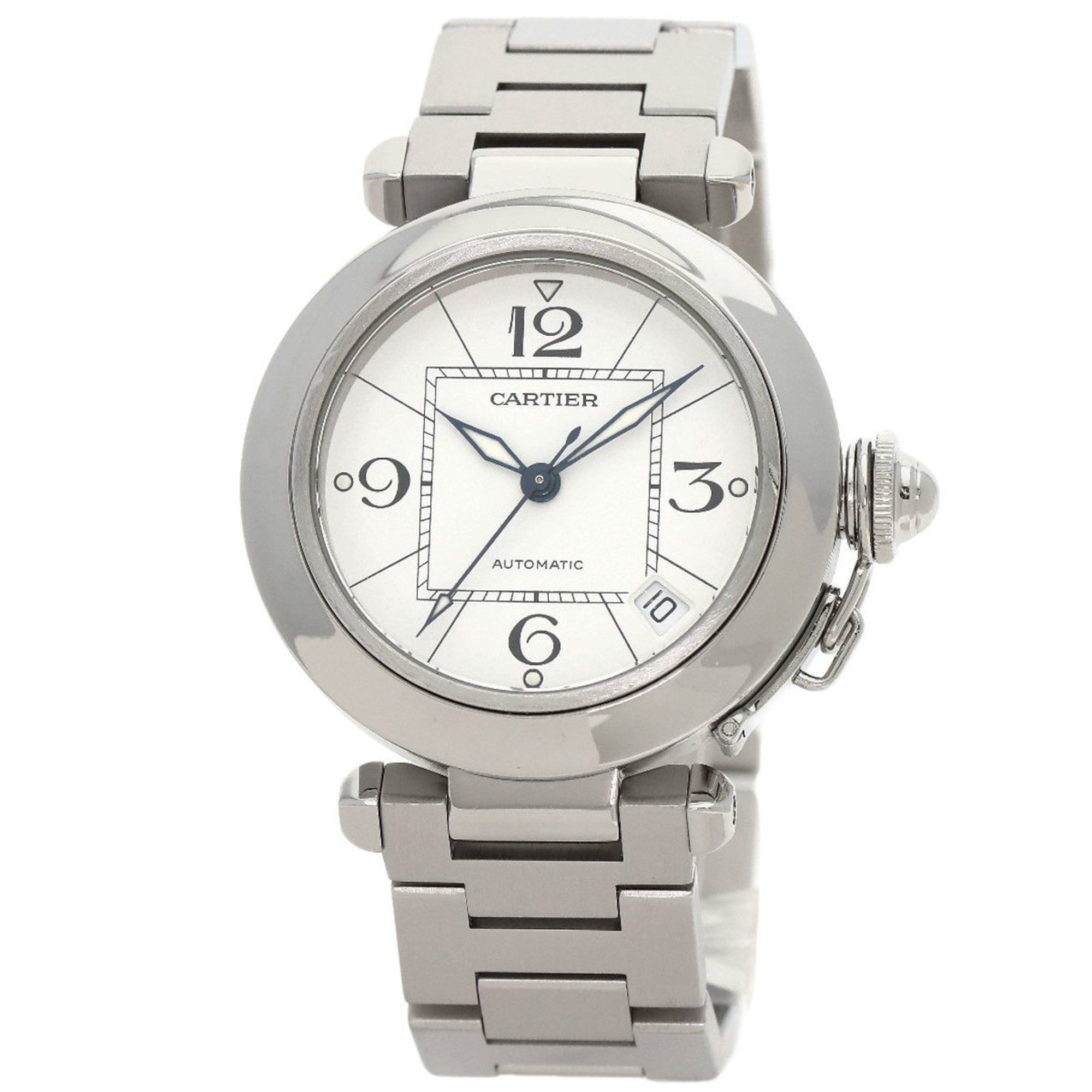 Cartier W3107M7 Pasha C Watch Stainless Steel SS Men's CARTIER