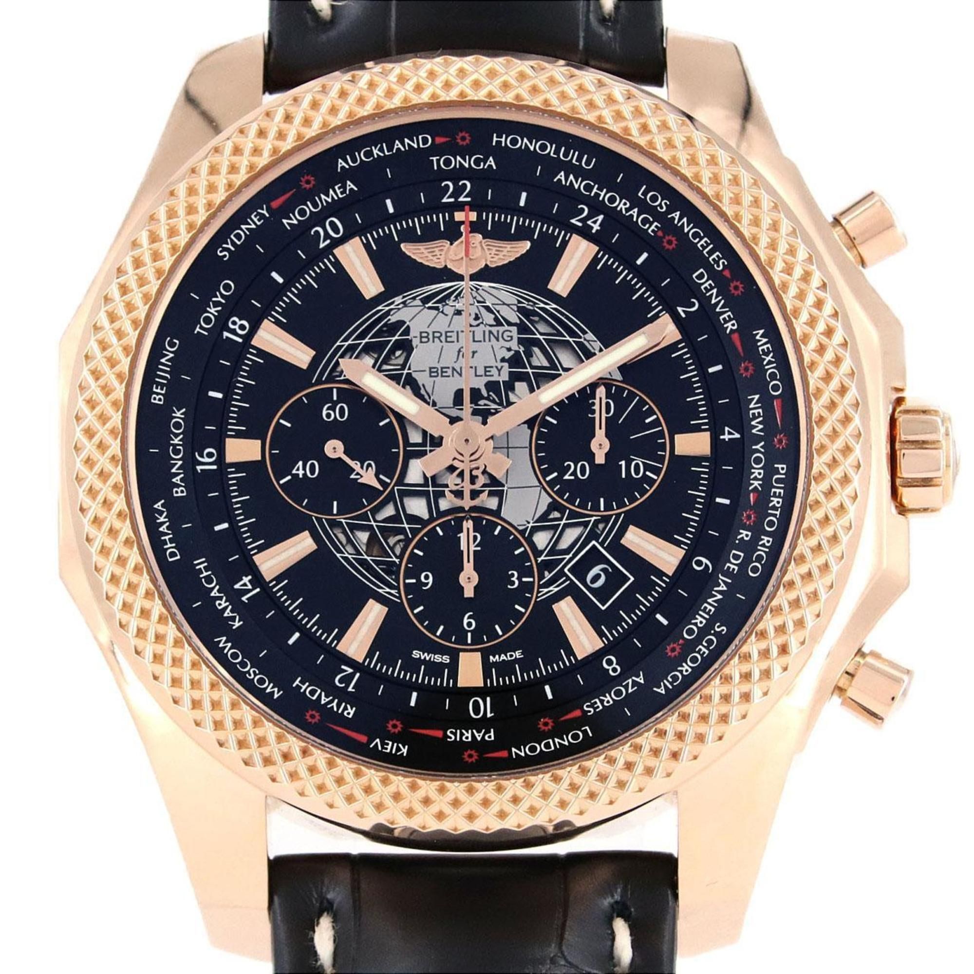 Breitling Bentley B05 Unitime PG RB0521 PG/RG Wristwatch Automatic