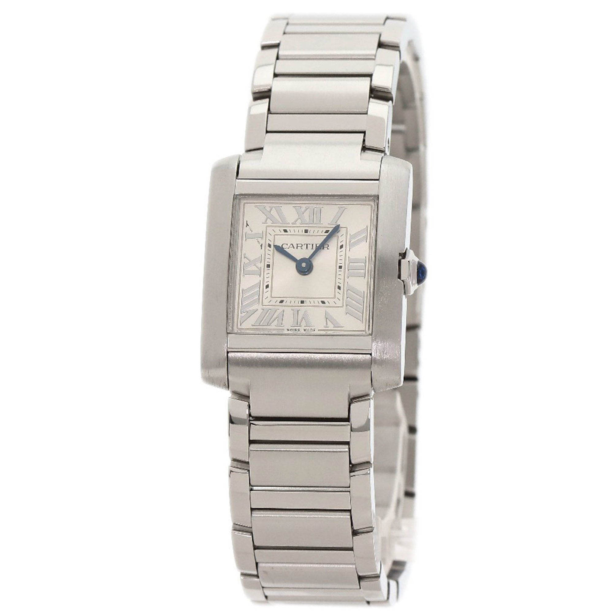 Cartier WSTA0065 Tank Francaise SM Watch Stainless Steel SS Ladies CARTIER