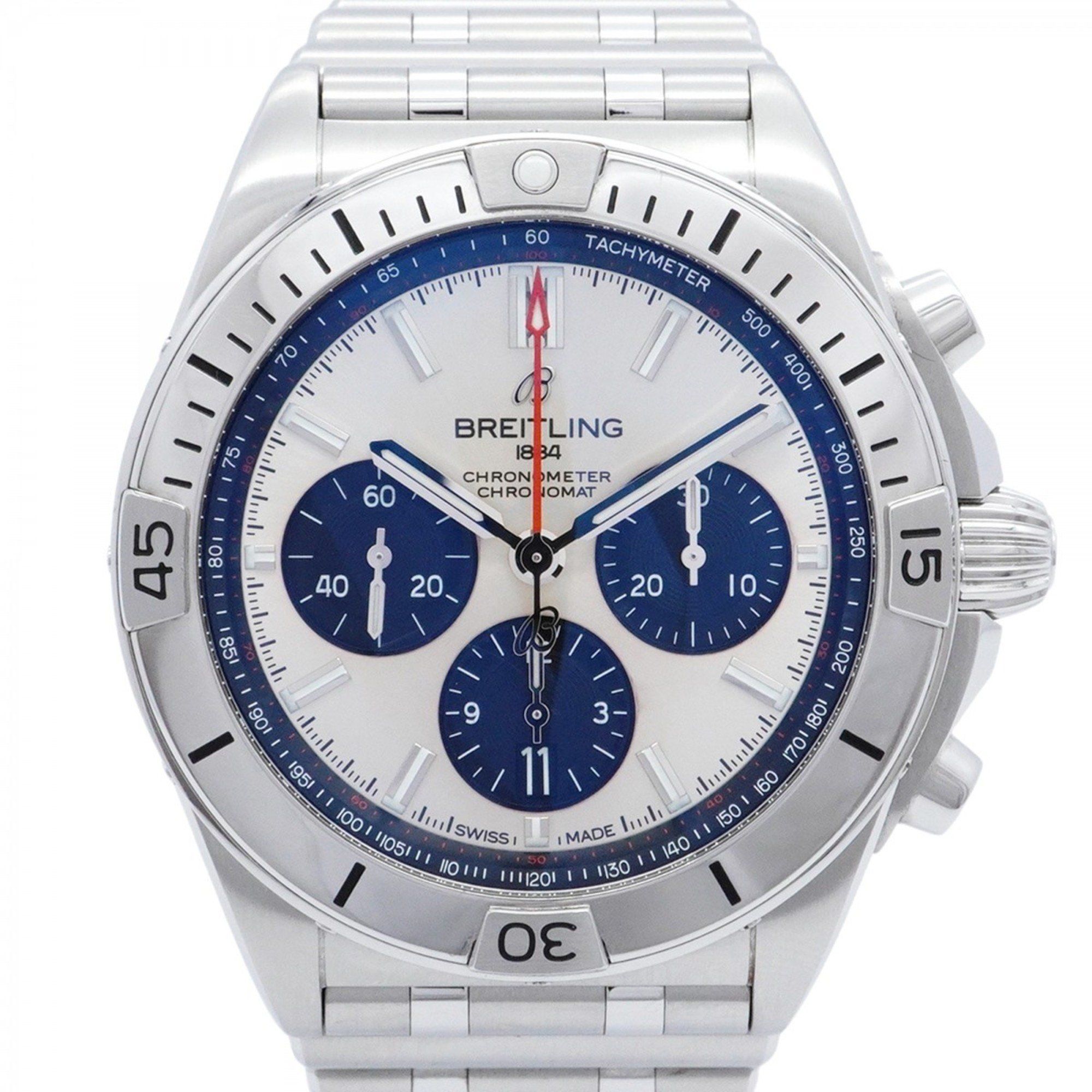 Breitling Chronomat AB0134 Gold Dial Men's Watch