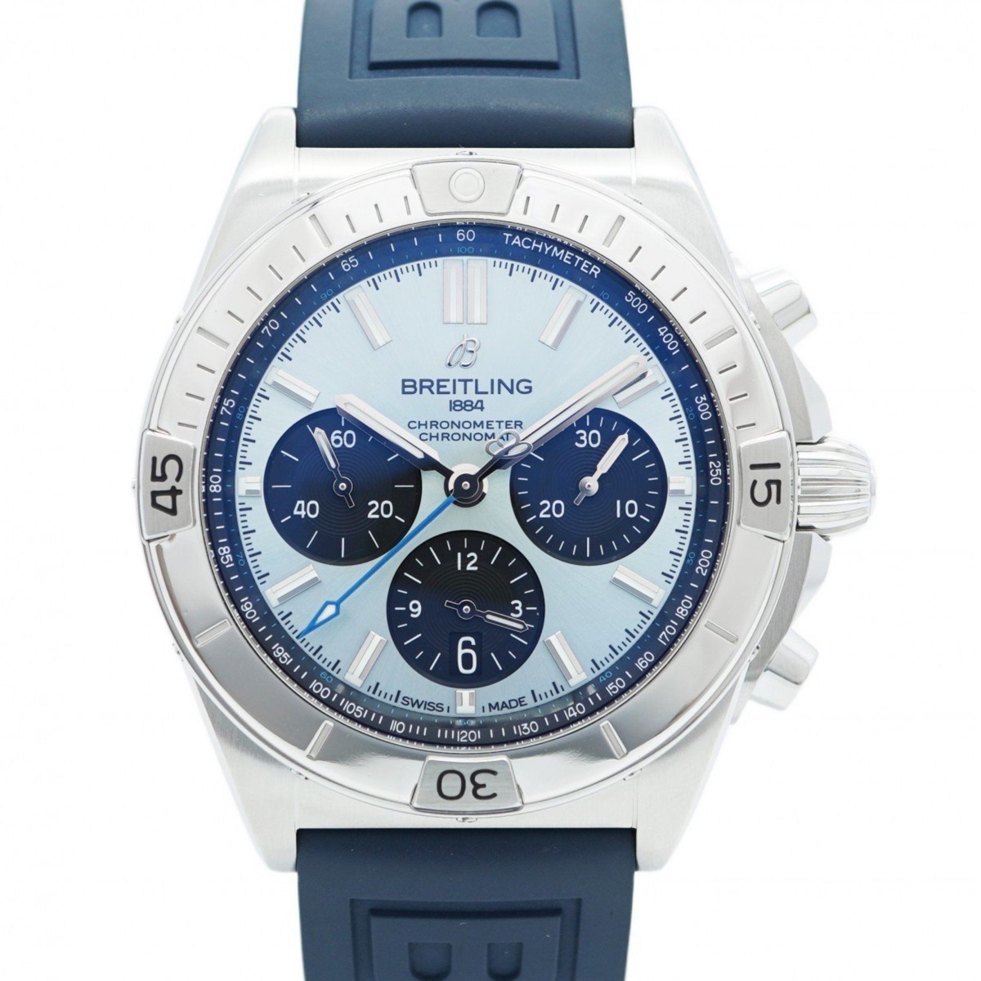 Breitling Chronomat PB0134 Blue Dial Men's Watch