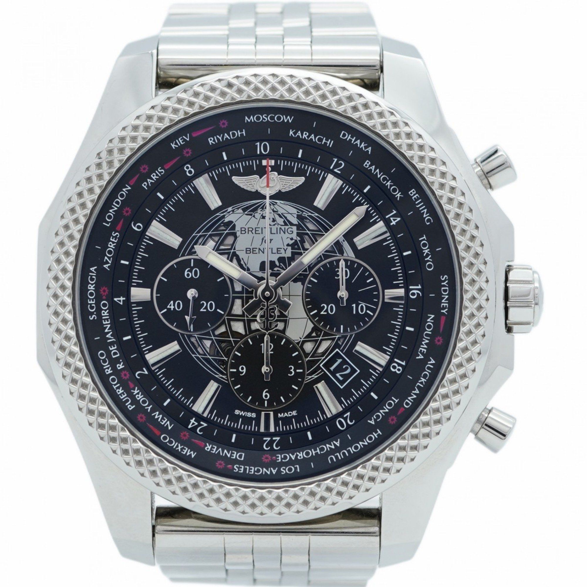 Breitling Avenger AB0521 Black Dial Men's Watch
