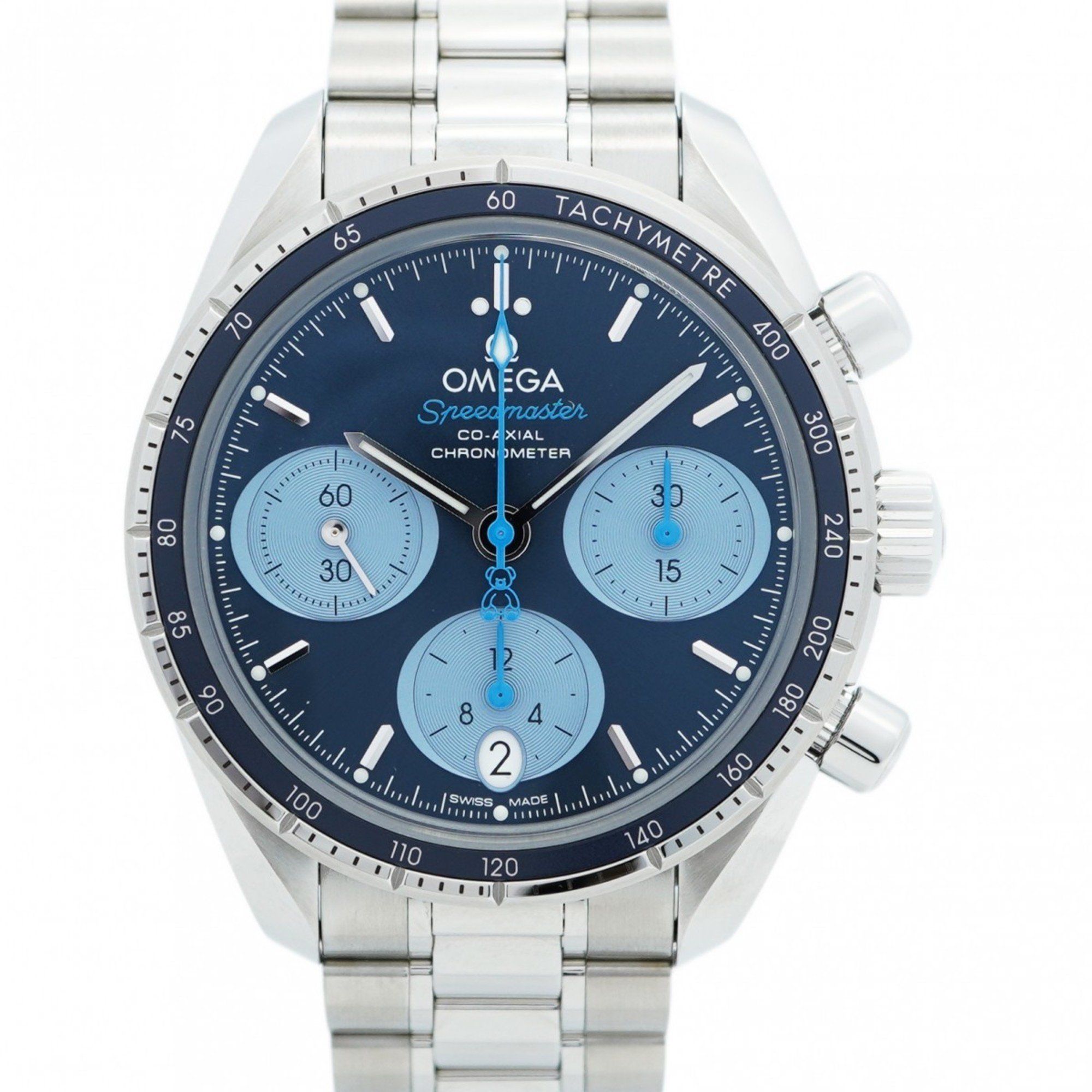 Omega Speedmaster 324.30.38.50.03.002 Blue Dial Men's Watch