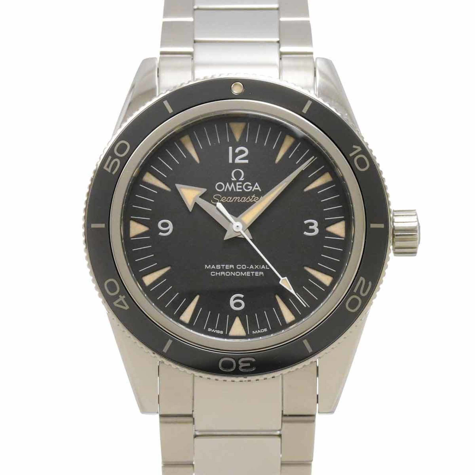 OMEGA Seamaster 300 Master Co-Axial 233 30 41 21 01 001 Chronometer Men's Watch Black Automatic