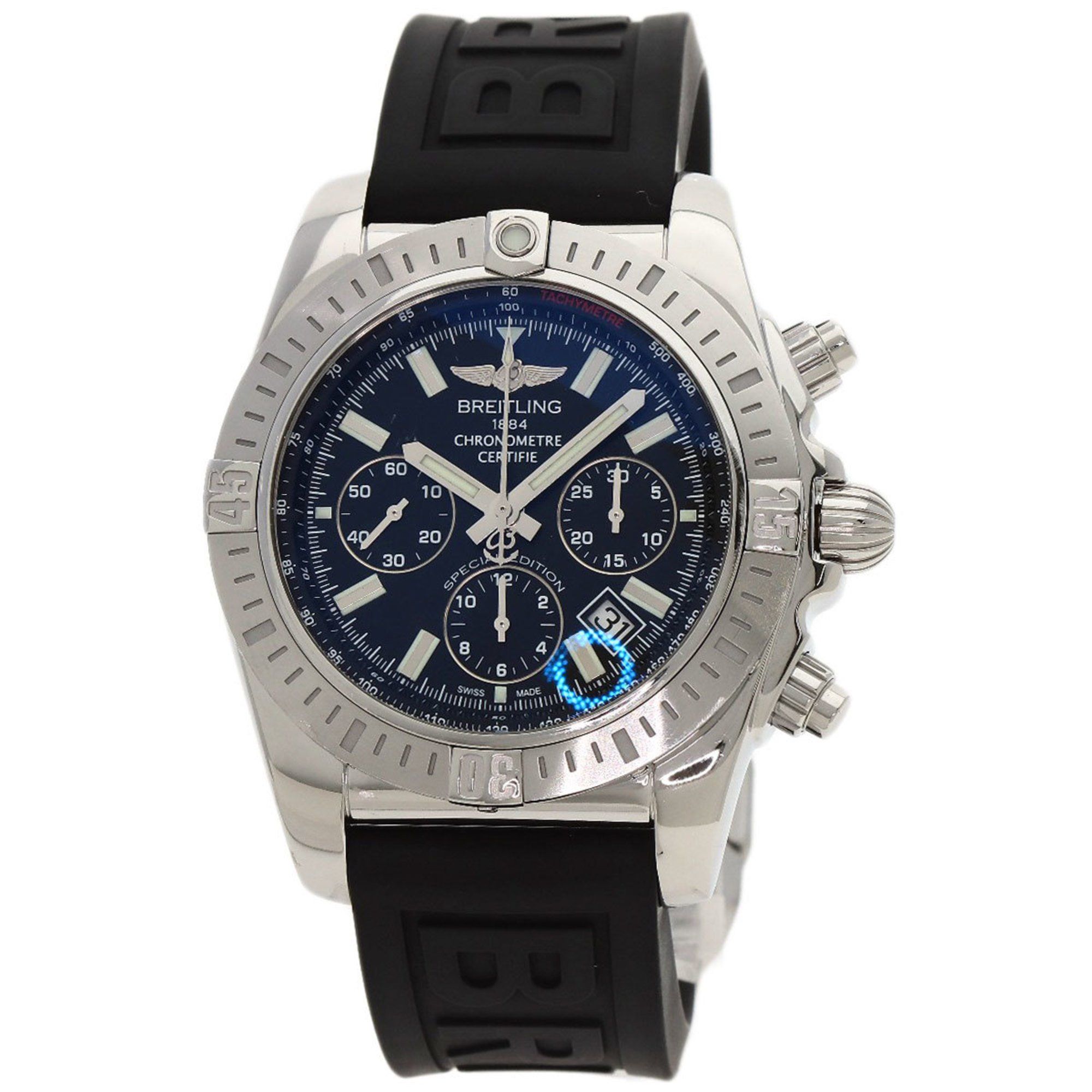 Breitling A001B-1PA Chronomat 44 Japan Limited Edition Watch Stainless Steel Rubber Men's BREITLING