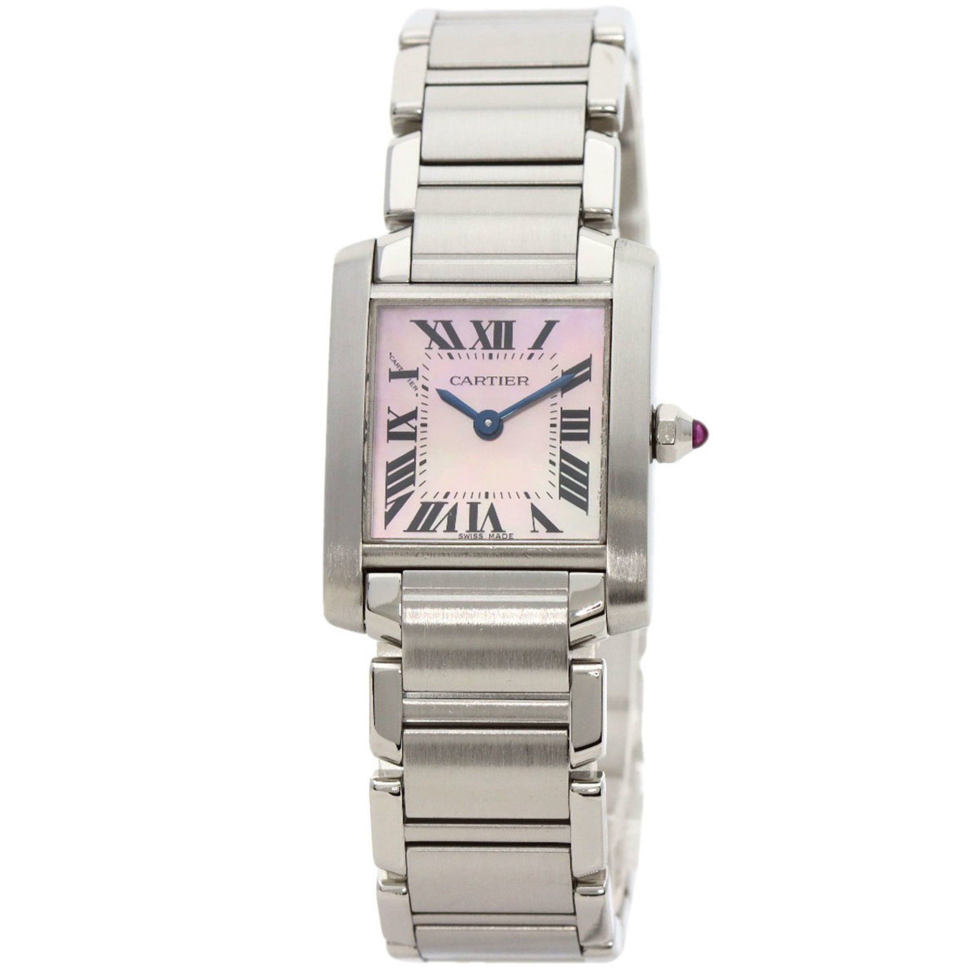 Cartier W51028Q3 Tank Francaise SM Watch Stainless Steel SS Ladies