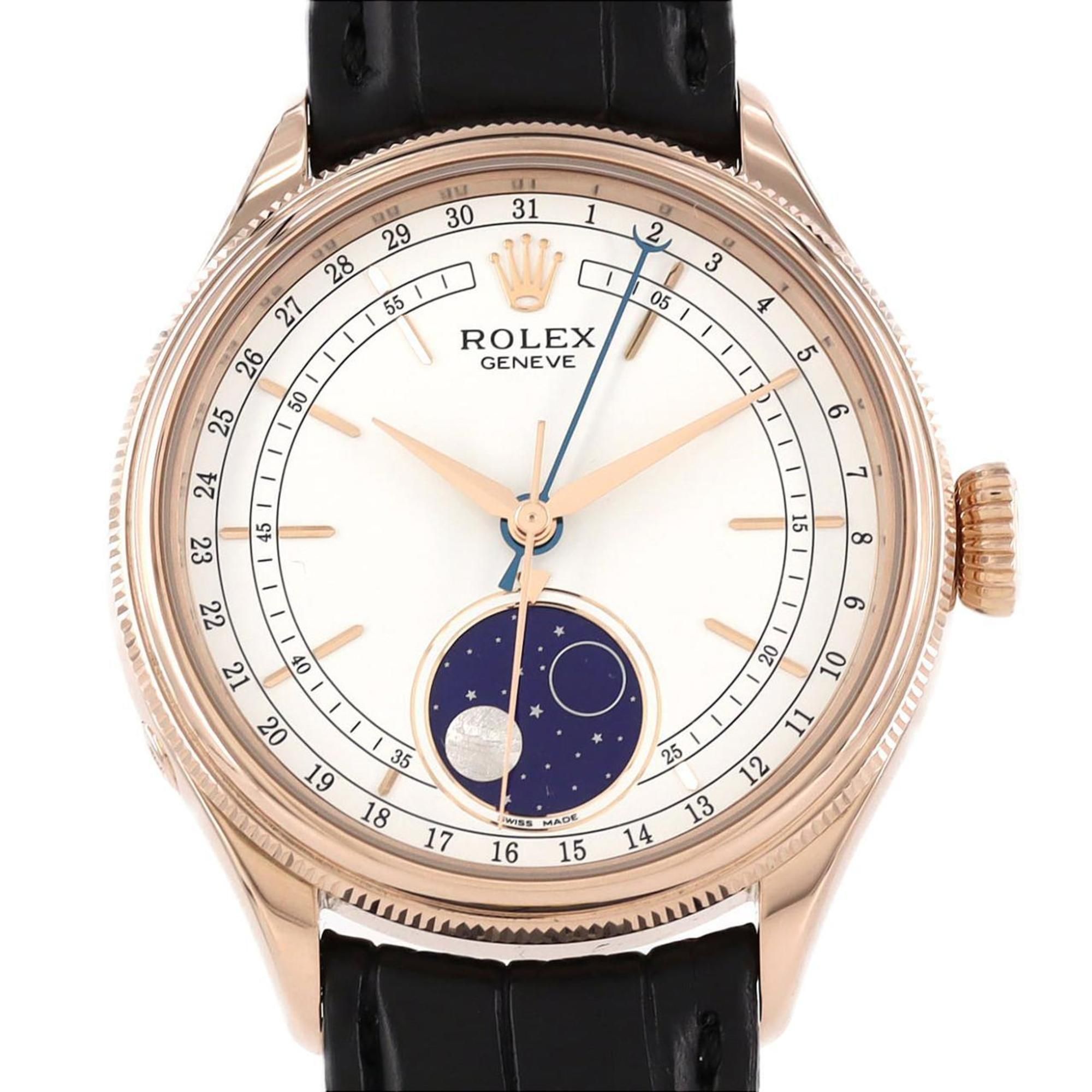 Rolex Cellini Moonphase 50535 PG/RG Automatic Watch, Random Number
