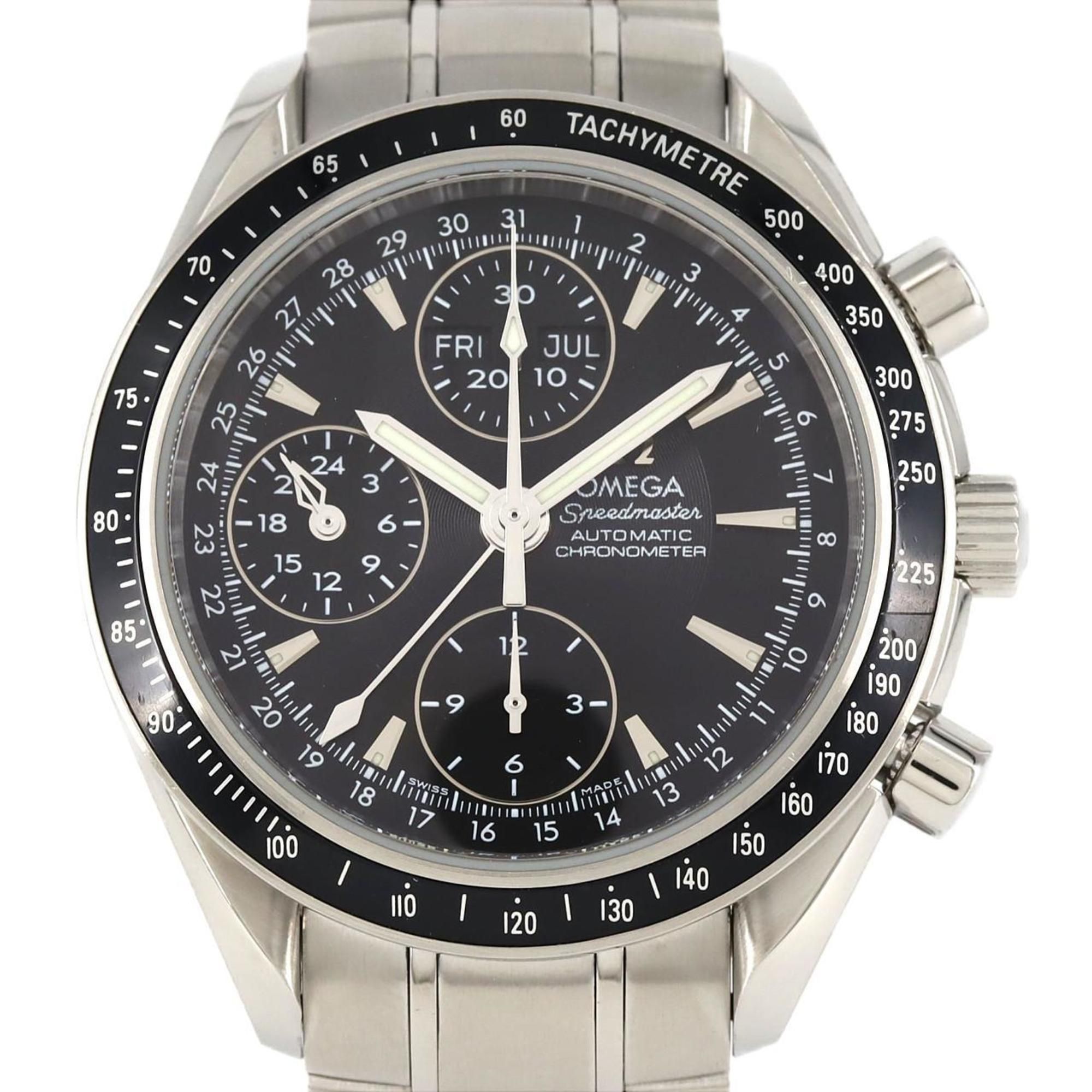 Omega Speedmaster Day Date 3220.50 SS Automatic Watch