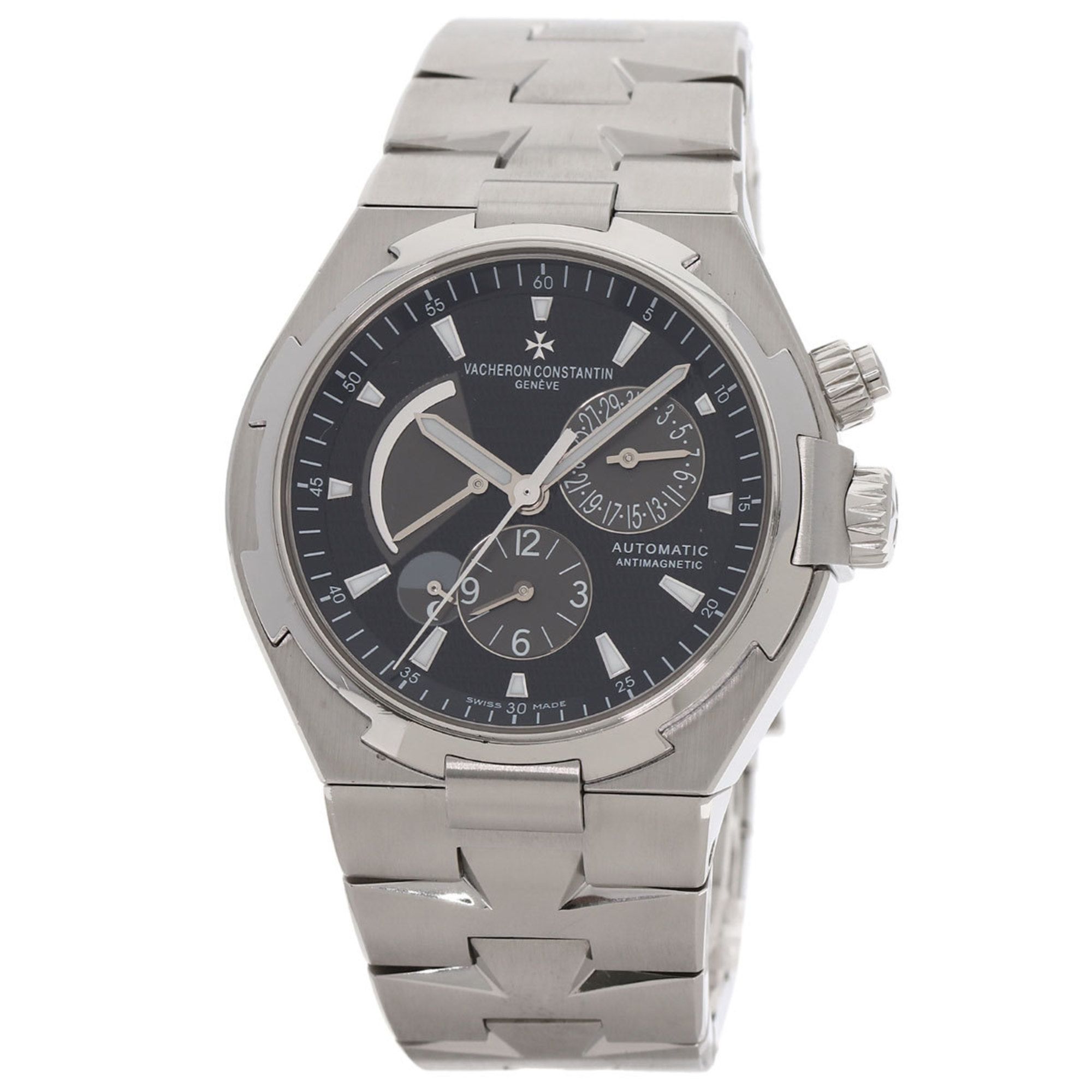 Vacheron Constantin 47450 B01A-9227 Overseas Dual Time Watch Stainless Steel SS Men's VACHERON CONST