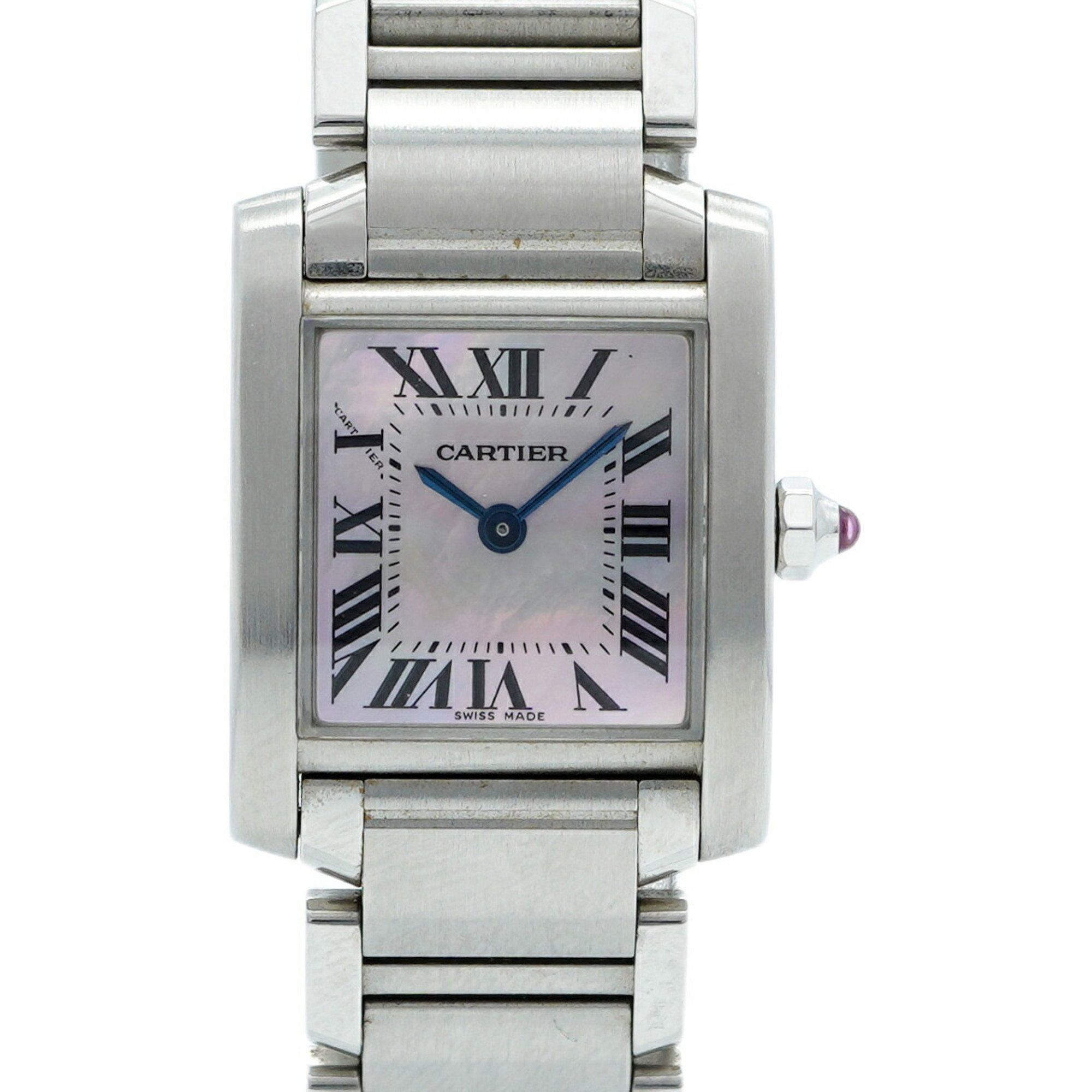 Cartier Tank W51028Q3 Pink Dial Women's Watch