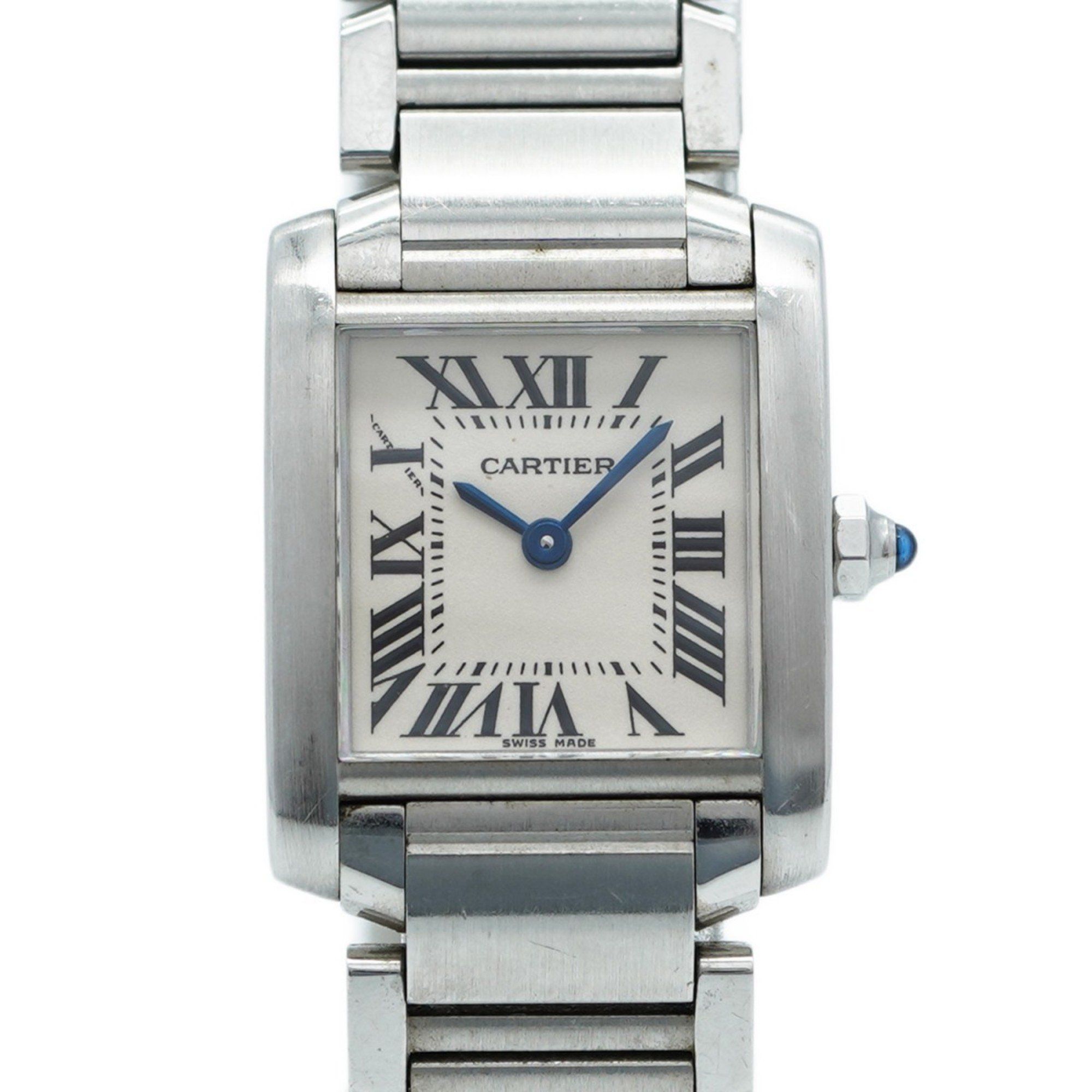 Cartier Tank Française W51008Q3 Ivory Dial Women's Watch