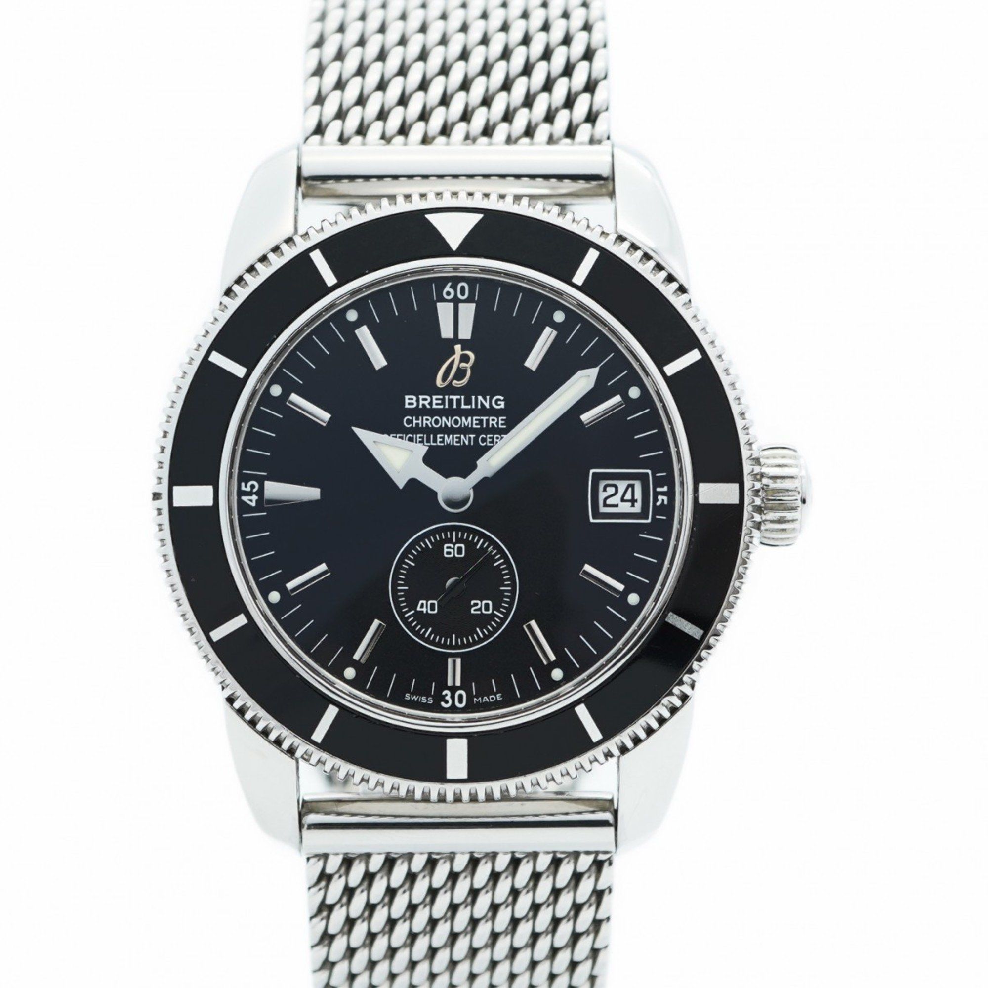 Breitling Superocean Heritage A37320 Black Dial Men's Watch