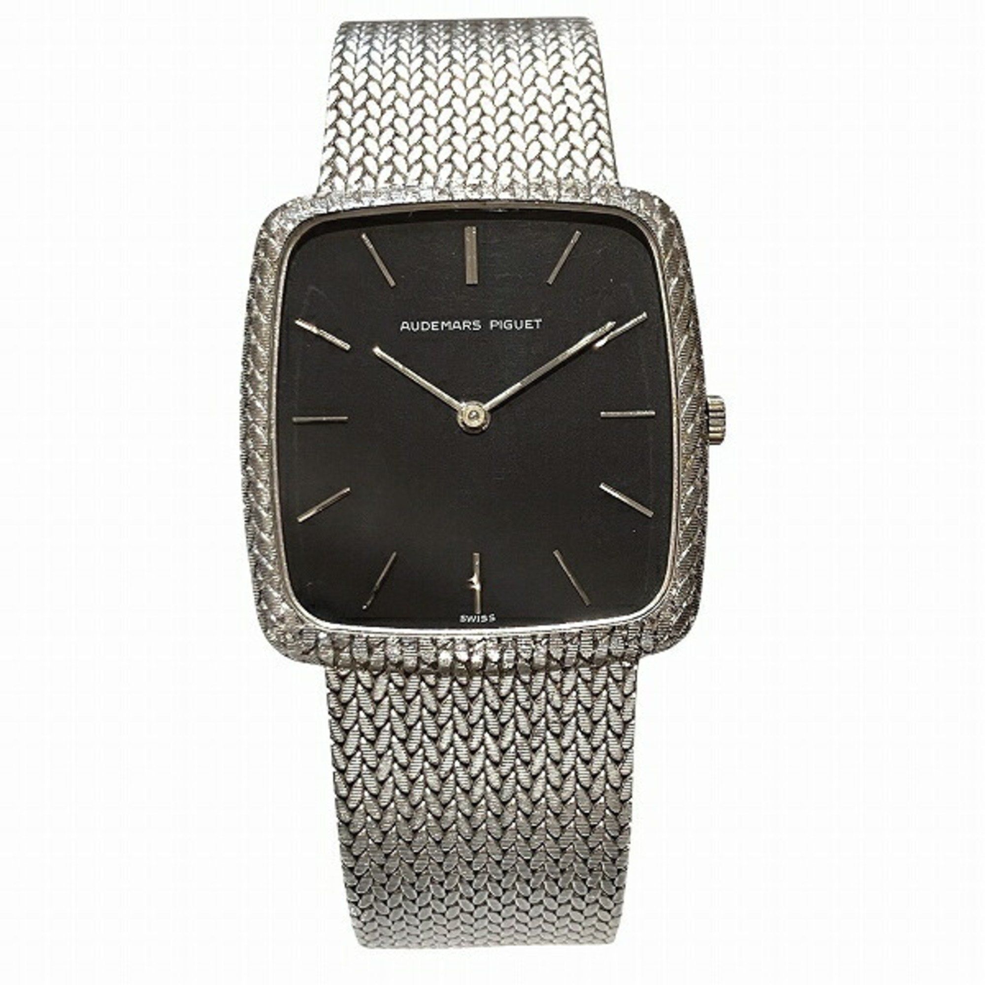 Audemars Piguet 4023 Manual Winding Caliber 2090 18K White Gold Men's Watch