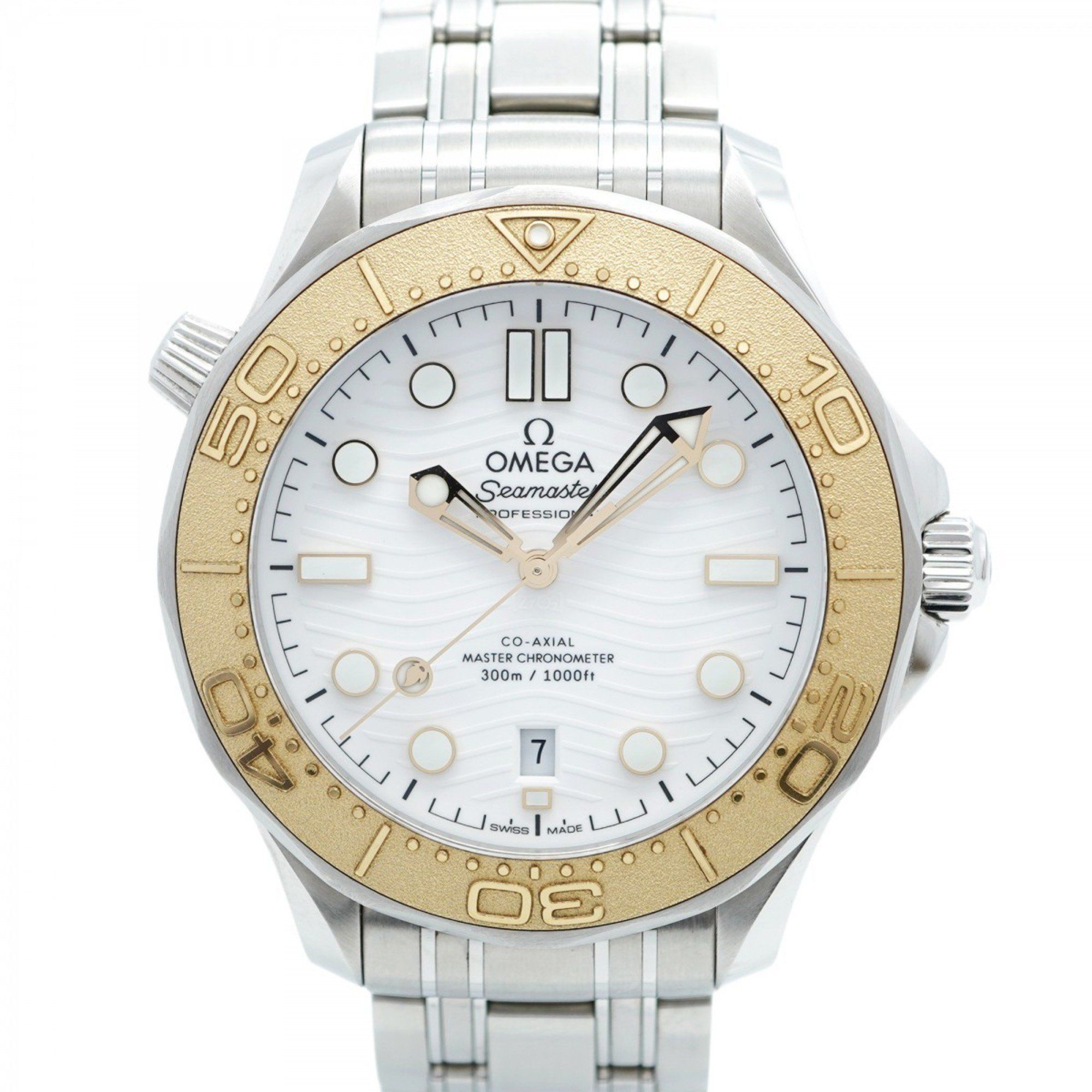 Omega Seamaster Professional 522.21.42.20.04.001 White Dial Men's Watch