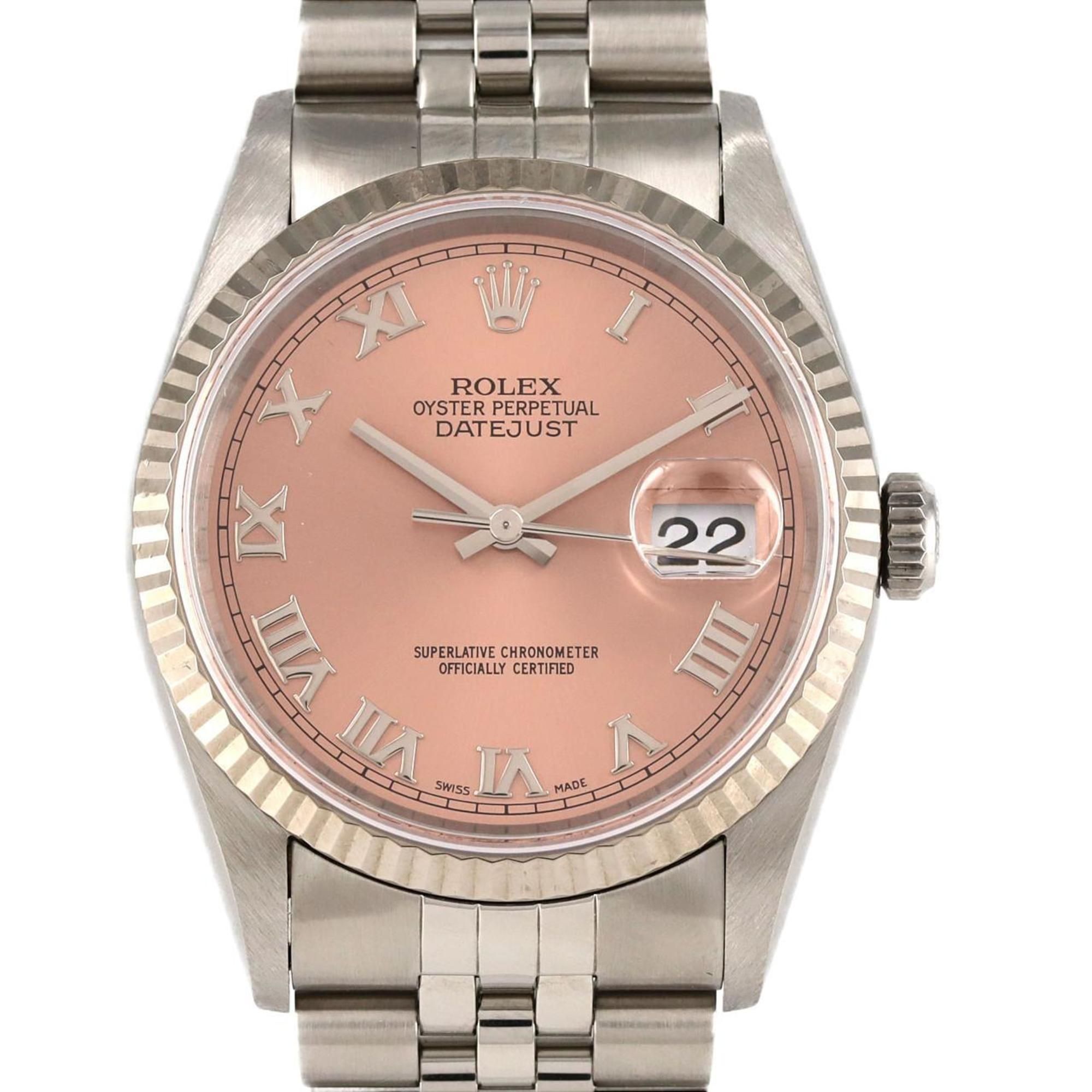 Rolex Datejust 16234 SSxWG Automatic Watch T-Serial