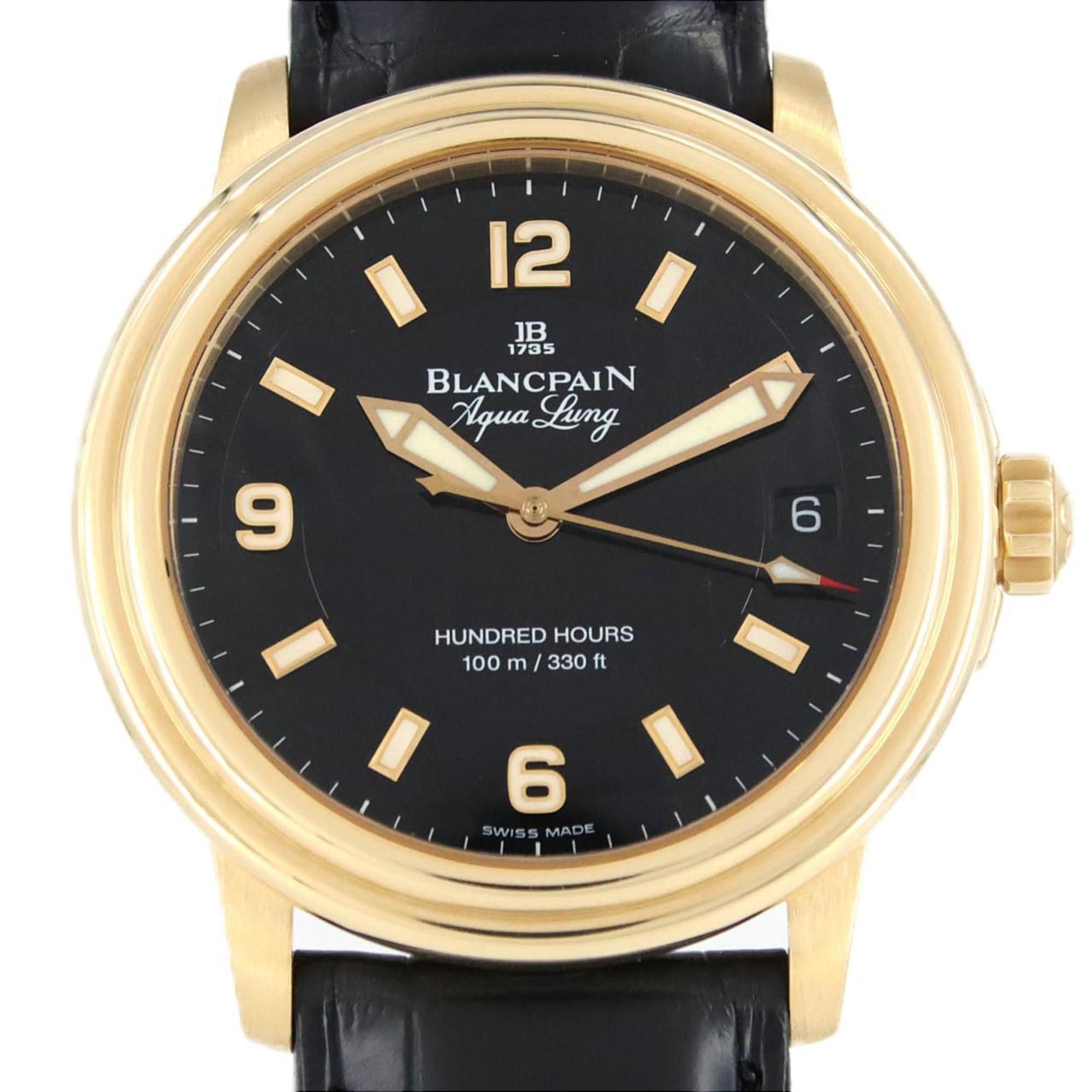 Blancpain Leman Aqua Lung YG LIMITED 2100-1430A-64B Wristwatch Automatic