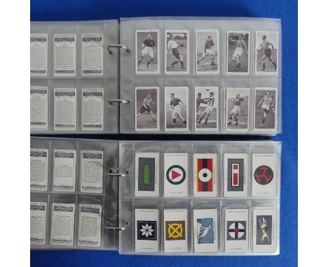 Cigarette Cards, seven albums, many sets, including Player's Motor Cars, Army Corps &amp; Divisional Signs 1914-18, Churchman