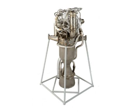 Aviation: A rare OKB-2 liquid fuel second stage rocket enginelate 1950’s 104cm.; 41ins highDesigned by the studio of Alexei M