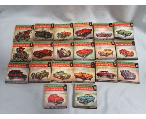 A SET OF VINTAGE 'SUNDAY TIMES' 'A PICTURE HISTORY OF THE MOTOR CAR' 20 volumes, circa early 1960s
