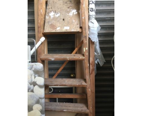WOODEN STEP LADDERS