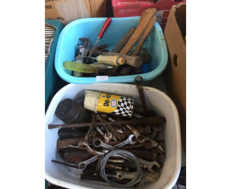 2 TUBS OF TOOLS