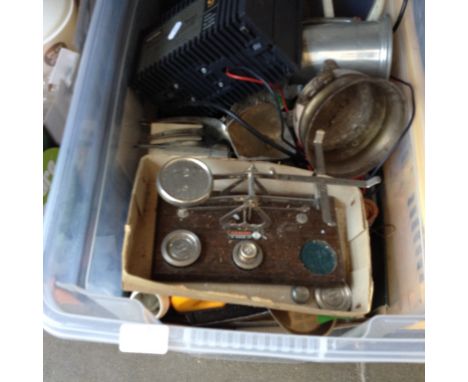 CRATE OF TOOLS ETC.      T4
