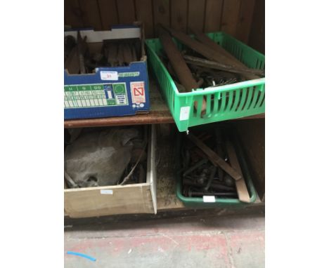 4 BOXES OF TOOLS