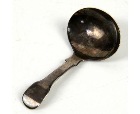 Georgian silver caddy spoon by George Wintle, London 1817           