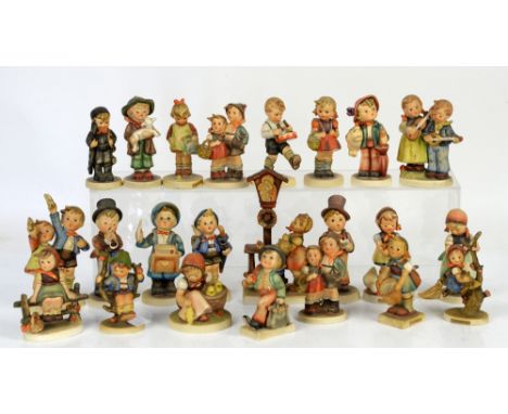 Collection of Goebel Hummel figures of children x 23           